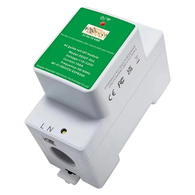 Smart Home Wiser - มิเตอร์วัดพลังงานไฟฟ้า Tasmota WiFi แบบ AC เฟสเดียว