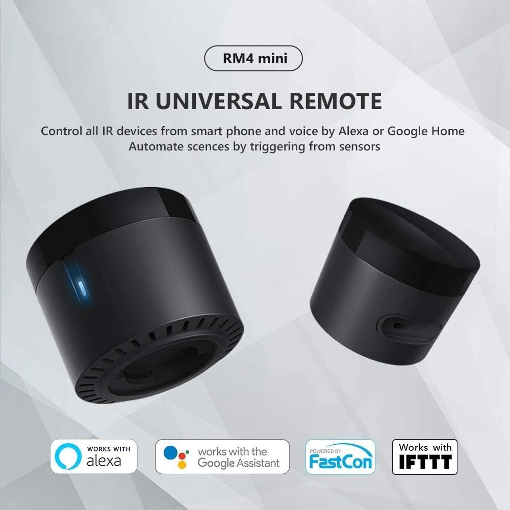 Universal Remote Smart Home - Broadlink RM4 IR รีโมทคอนโทรลอัจฉริยะ Universal Mini