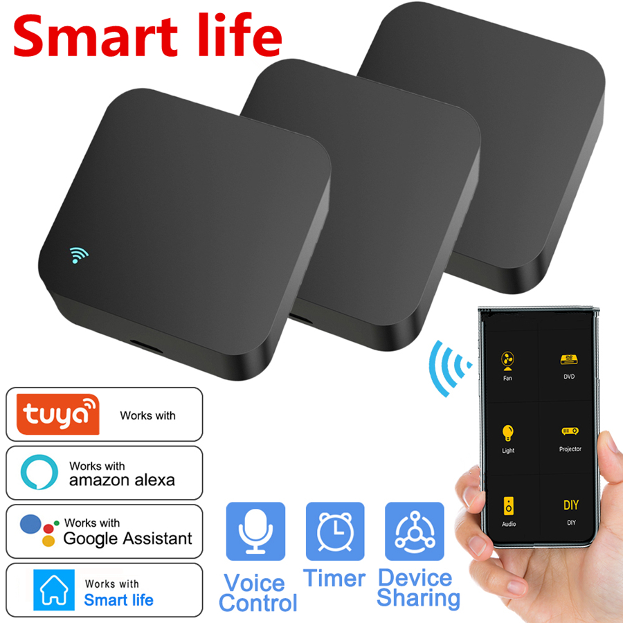 Universal Remote Smart Home - Tuya WiFi IR รีโมทคอนโทรลสําหรับเครื่องปรับอากาศทีวี Smart Home