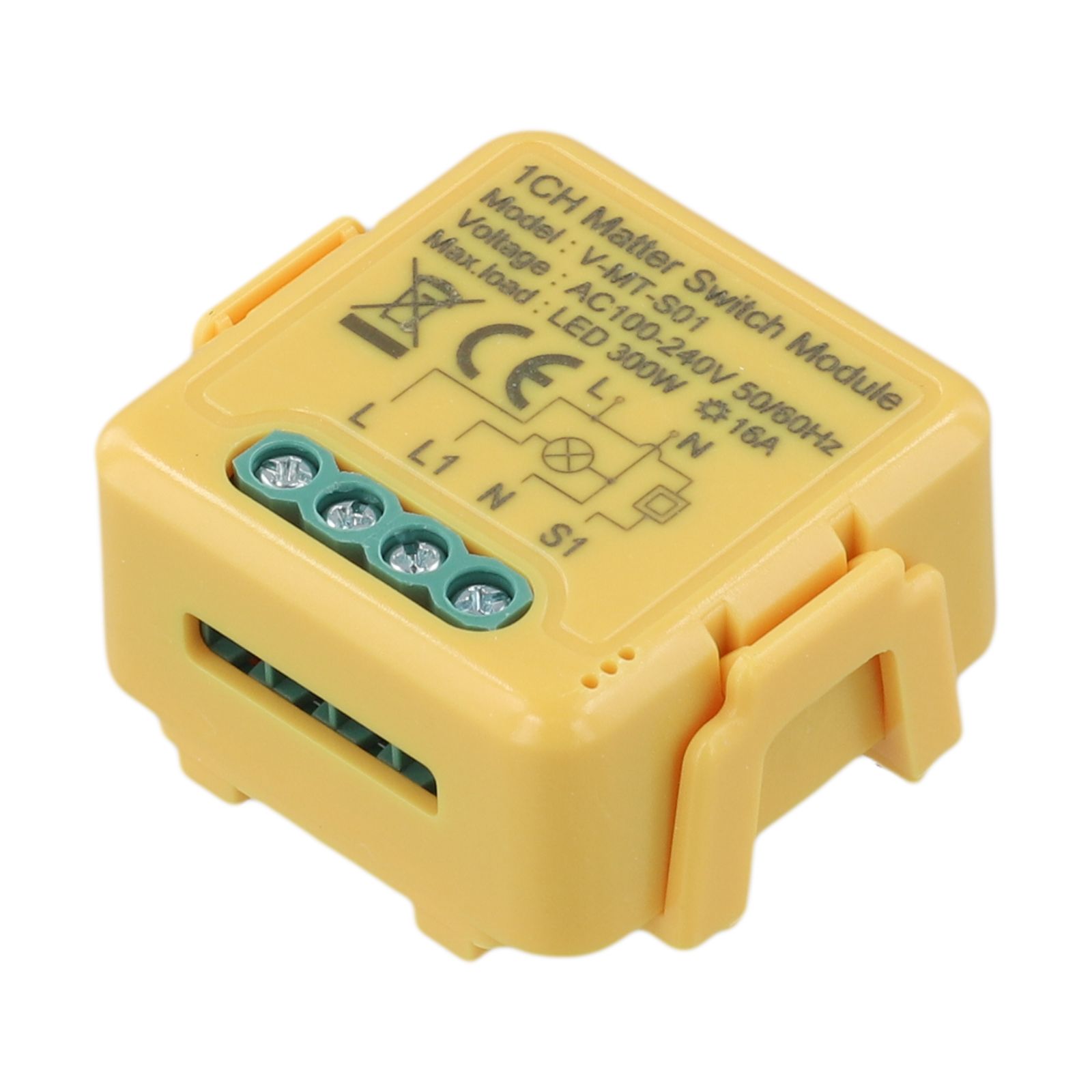 16A สวิตช์รีเลย์สำหรับสมาร์ทโฮ - Smart Home Yellow บทวิจารณ์และราคา