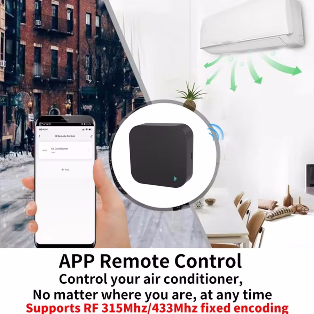 Tuya WiFi RF IR รีโมทคอนโทรล 4 - Universal Remote Smart Home บทวิจารณ์และราคา