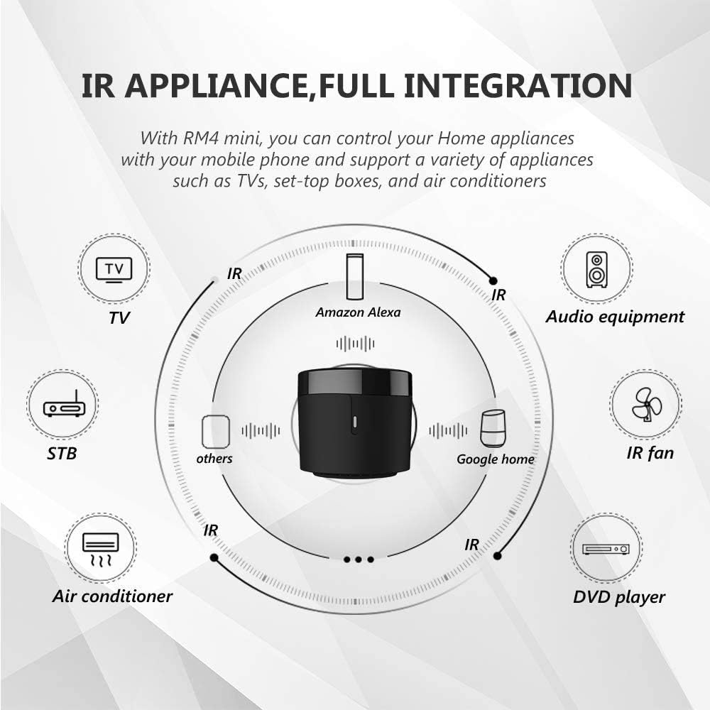 Broadlink RM4 IR รีโมทคอนโทรลอ - Universal Remote Smart Home บทวิจารณ์และราคา