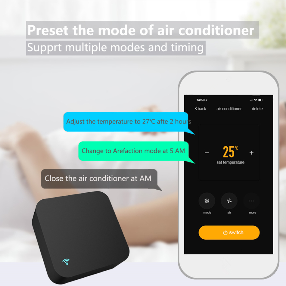 Tuya WiFi IR รีโมทคอนโทรลสําหร - Universal Remote Smart Home บทวิจารณ์และราคา