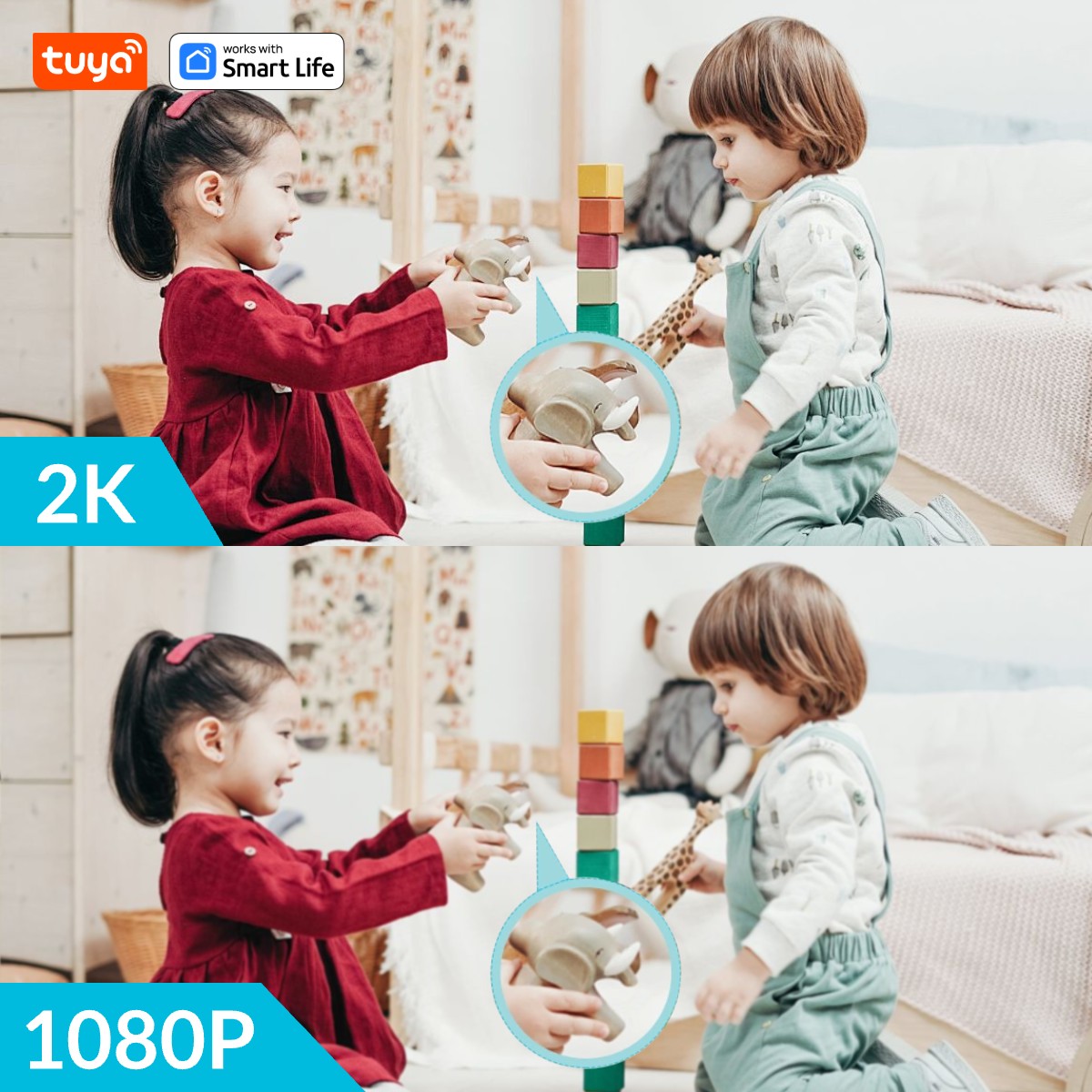 กล้องวงจรปิดอัจฉริยะ Tuya ความ - Smart Home Camera Ezviz บทวิจารณ์และราคา