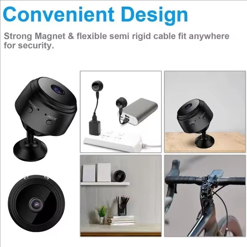 กล้องมินิ A9 WiFi ไร้สายสำหรับ - Smart Home Video บทวิจารณ์และราคา